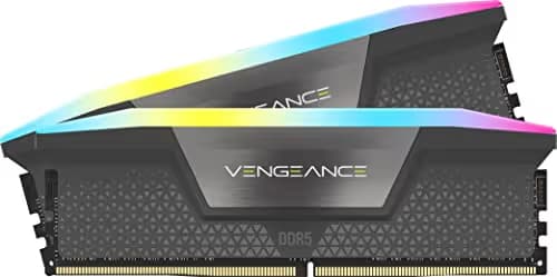 Corsair Vengeance RGB 32GB (2x16GB) DDR5 6000 CL30 Black